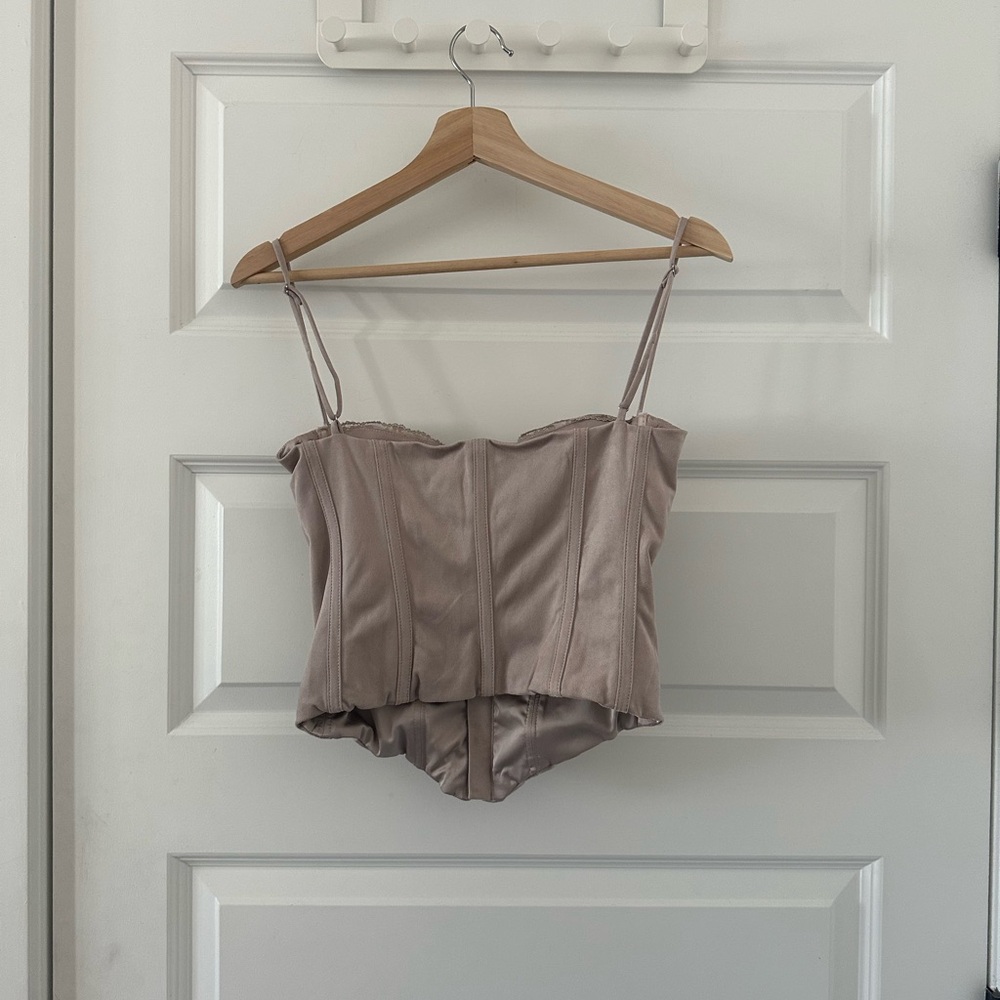 Floral Bustier Top - Picture 2 of 3